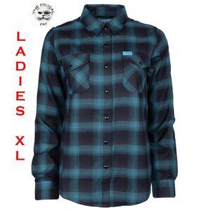 DIXXON FLANNEL - TRIXIE Flannel Shirt - Women's XL